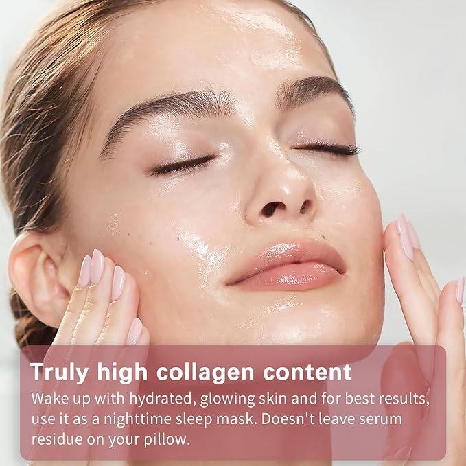 Bio-Collagen Face Masks, Real Deep Collagen Mask, Vitality-Fill Deep Hydrates, Facial Hydrogel Masks | TikTok Trend Items | Korean Skin Care