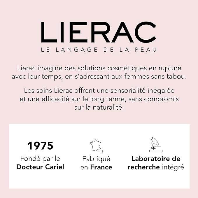 LIERAC|Lift Integral Eye Care Cream with Hyaluronic Acid : Firming, Reduces Appearance of Wrinkles & Under Eye Dark Circles for Sensitive Skin|15 ml