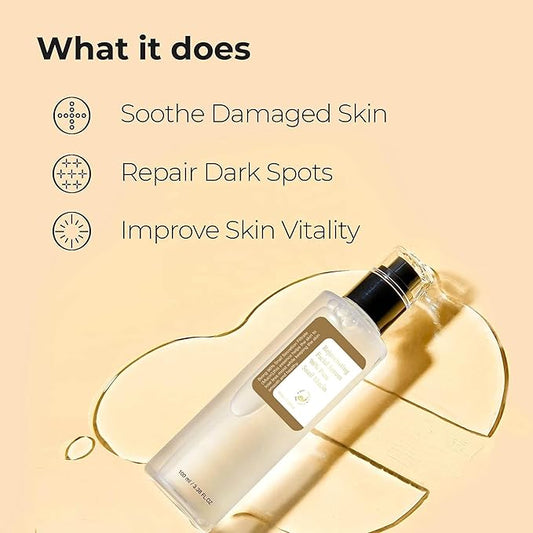 Snail Mucin Serum Luxury Korean 96% Snail Facial Serum Filtrate for skincare, Hydrating Serum For Dry Dull Face Skin and Wrinkles Power Repairing Essence For Face - GoldSnailRX