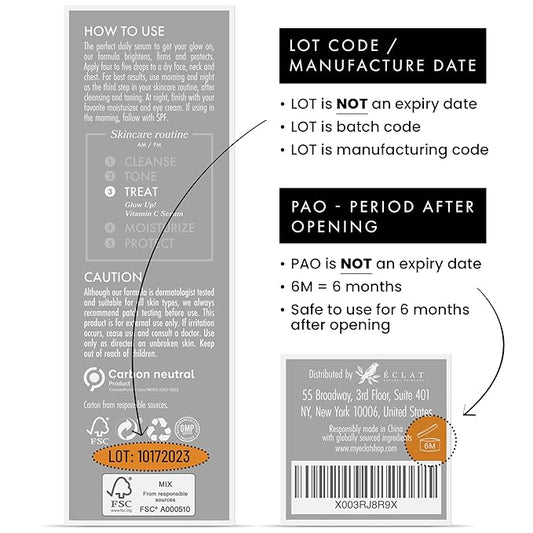 Eclat Skincare Niacinamide Serum - Pore Minimizer for Uneven Complexion - Brightening Niacinamide Serum for Face - Lightening & Moisturizing Skin Care for Dark Spots 1 fl oz