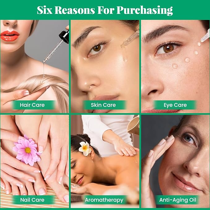 100% Pure Natural Castor Oil Set, 60ml Organic Jamaican Black Castor Oil Cold Pressed, 【Glass Bottle】【Unrefined】, Essential Oil, Anti-aging Oil, Massage Oil, 60ml Black Castor Oil X1