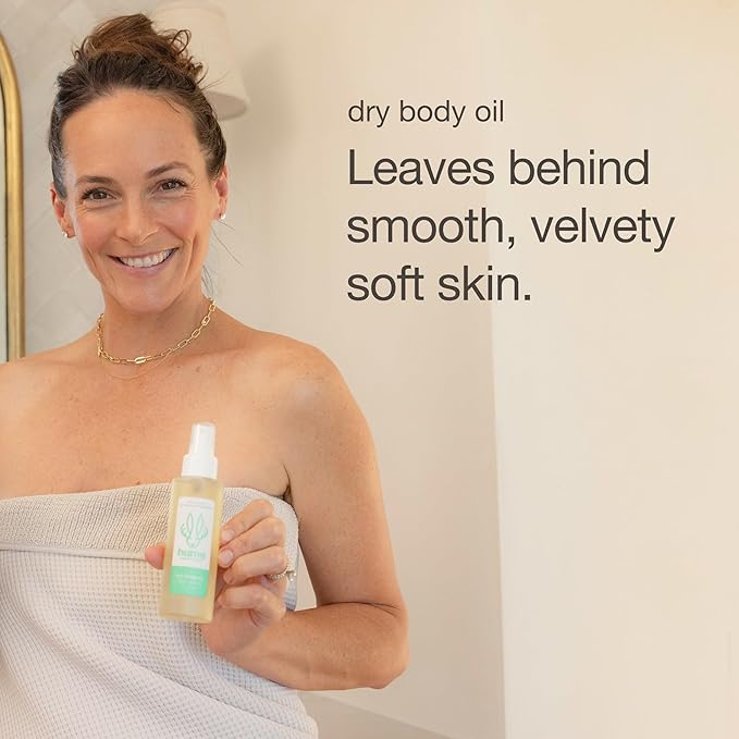 HUME SUPERNATURAL Dry Body Oil Spray - Probiotic Moisturizer for Men & Women, Nourishing Hydration, Desert Bloom, 1-Pack