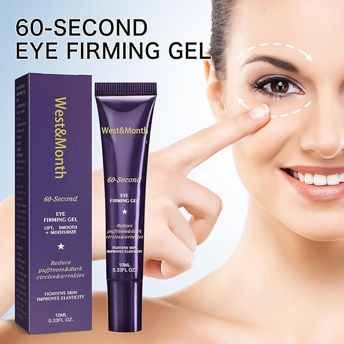 60-Second Eye Effects Age-Defying Tinted Firming Gel, Instant Firming Eye Cream, Eye Tightening Serum Instant, Instant Eye Bag Remover Puffiness, Anti-Wrinkle Eye Cream, Reduce Eye Skin Problems