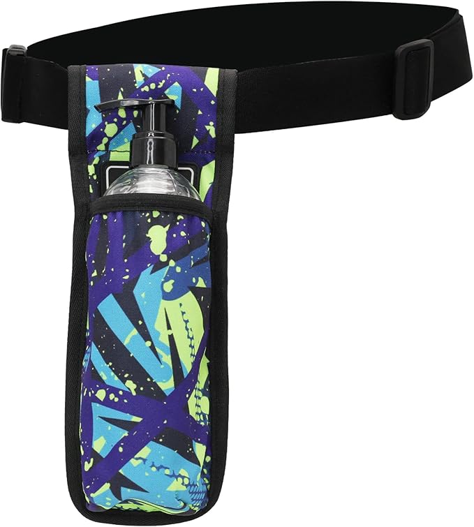 Massage Bottle Bag Massage Therapist Holster Massage Lotion Holster Massage Oil Holster（YR1KD-MiCai-LV）