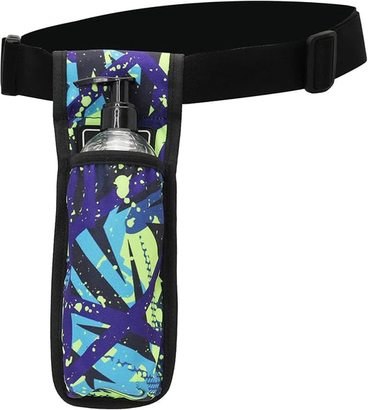 Massage Bottle Bag Massage Therapist Holster Massage Lotion Holster Massage Oil Holster（YR1KD-MiCai-LV）