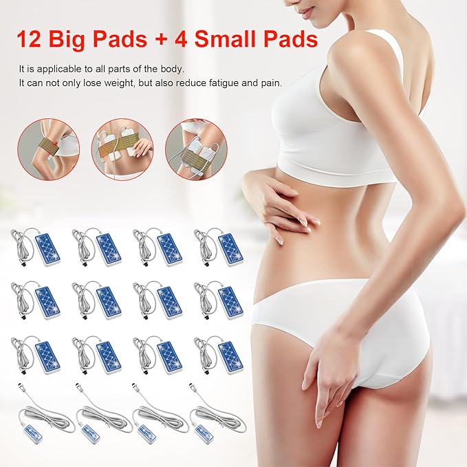 Body Shaper Weight Loss Slimming Beauty Machine 16 Pads Elitzia ETUU1601