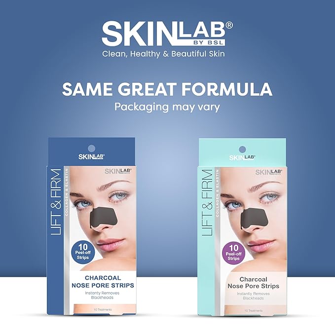 Lift & Firm Charcoal Nose Pore Strips, 10 Count