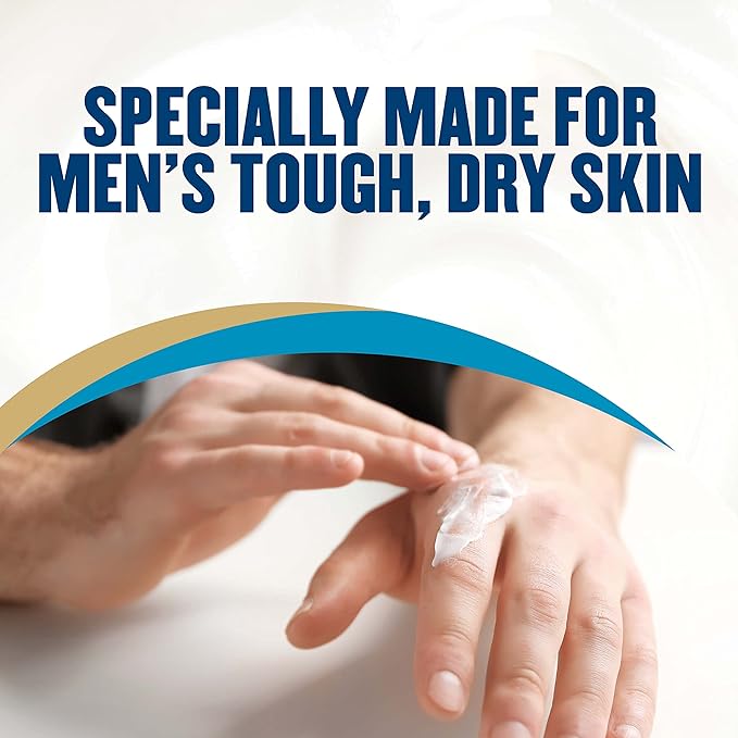 Gold Bond Men's Essentials Intensive Therapy Lotion, 13 oz., Daily Body & Hand Lotion With Aloe