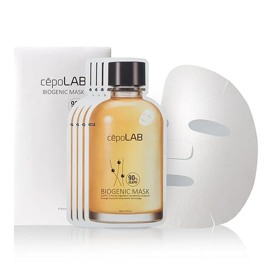 cepoLAB Biogenic Sheet Mask 4 Sheets (15g / 0.52 oz.)