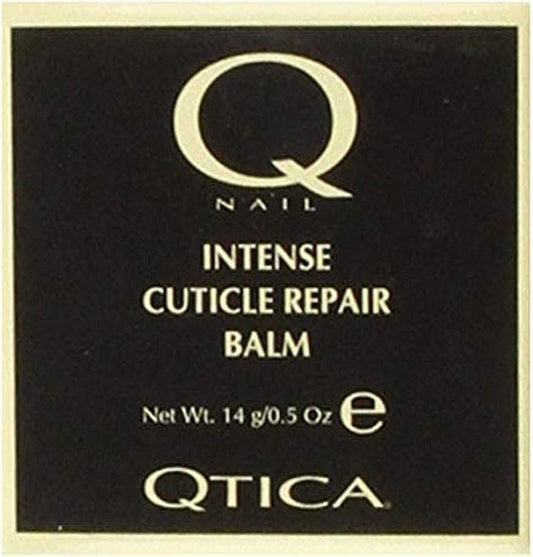 Qtica Intense Cuticle Repair Balm – Deep Therapy for Dry, Damaged Cuticles & Hangnails – Enriched with Honey, Beeswax & Vitamins A, C, D & E – 0.5oz