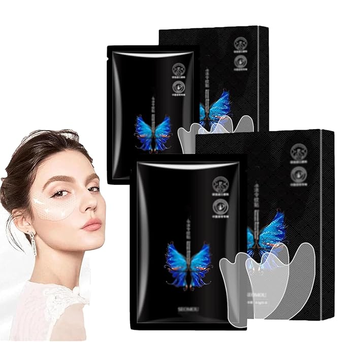 Microcrystalline Nasolabial Folds Removal Mask, Hyaluronic Acid Microcrystalline Lifting Decree Patch, Face Wrinkle Removal Mask, Microcrystalline Lifting Mask, for Reduce Fine Lines(2 boxes/10 pairs)