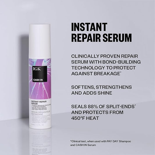 IGK Cash In Instant Repair Serum 50 ml / 1.7 oz