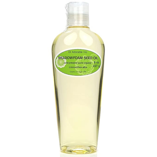 Meadowfoam Seed Oil Pure Organic by Dr.Adorable 8 Oz