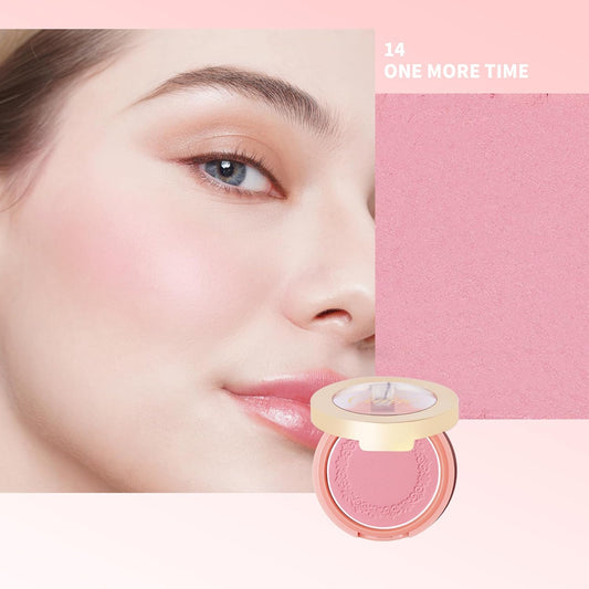 Oulac Baby Pink Blush Makeup| Highly Pigmented Cream Blush| Natural Matte Glow| Shape & Highlight Face| Cruelty-Free Vegan blush 4.8g