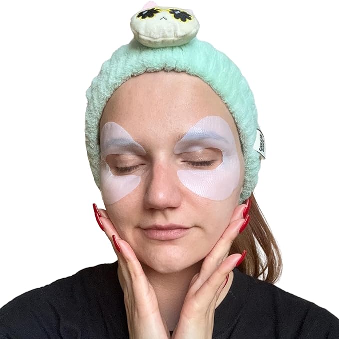 masque BAR Firming 360 Degree Bio Cellulose Retinol Eye Mask - Anti-Wrinkle Eye Patches with Collagen, Peptides, and Hyaluronic Acid - Korean Eye Mask for Skin Firming & Plumping (6pk)