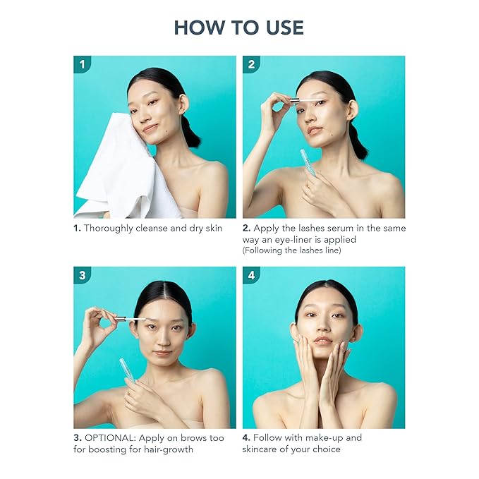 FOREO IRIS Eyelash Serum - Volume, Protection, Strength - Longer Lashes and Eyebrows - Concentrated Lash Serum for Eyebrow and Eyelash Growth- Phytokeratin, Arginine & HA - Fragrance Free - 0.15 fl.oz