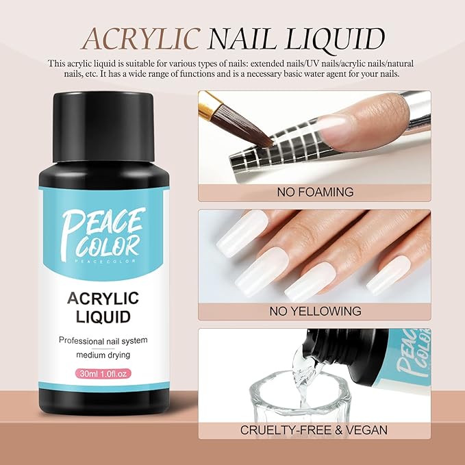 Peacecolor Cuticle Oil Pen Acrylic Nail Kit