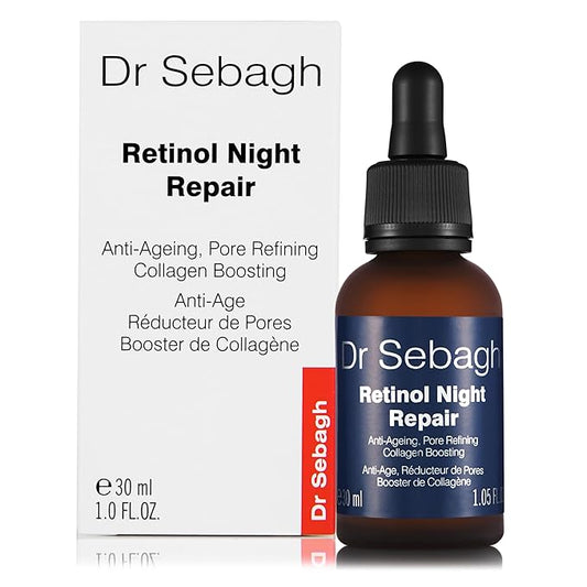 Retinol Night Repair - (1 fl oz) | High-Strength Retinol Hydrates & Protects Skin | Promotes a Radiant Complexion | Enriched with Squalane, Rosehip Oil & Vitamin E | Boosts Collagen
