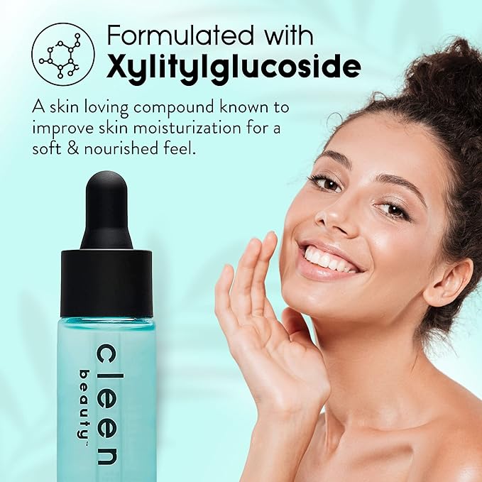 Cleen Beauty Blue Light Defense Serum | Facial Serum with Blue Light Protection Complex | Face Serum for Women | Serum for Face - Paraben Free | Skincare Products for Face | Hydrating Serum | 1 Fl Oz