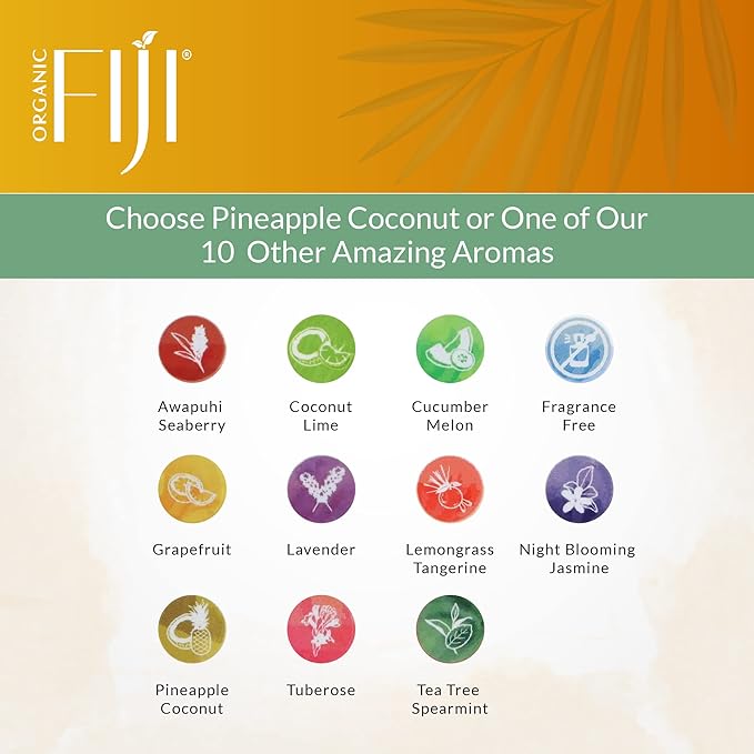 Coco Fiji Face & Body Lotion Infused With Coconut Oil | Lotion for Dry Skin | Moisturizer Face Cream & Massage Lotion for Women & Men | Pineapple Coconut 12 oz, Pack of 3