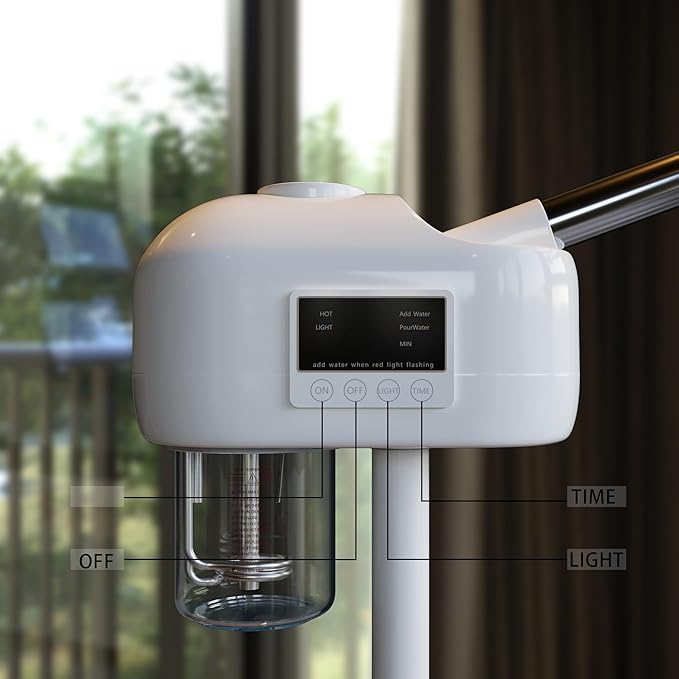 Professional Nano Ionic Facial Steamer for Esthetician, Spa or Salon