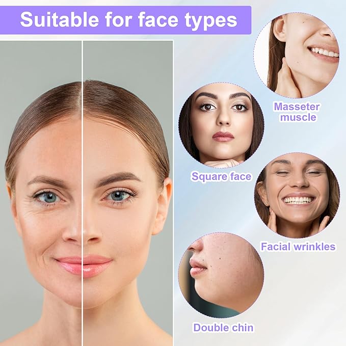 132PCS Invisible Face Lift Tape, Breathable Hypoallergenic Face Tape Lifting, Waterproof Instant Sticker Face Tapes for Lifting Double Chin, Sagging Skin, Wrinkles