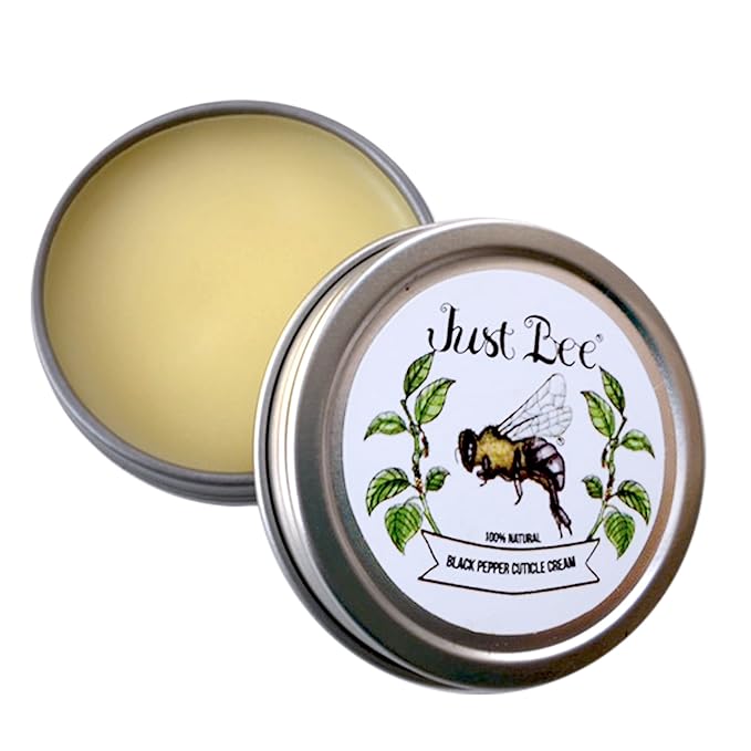 100% Natural Organic Essential Oils Beeswax Black Pepper Cuticle Cream (1 pack)