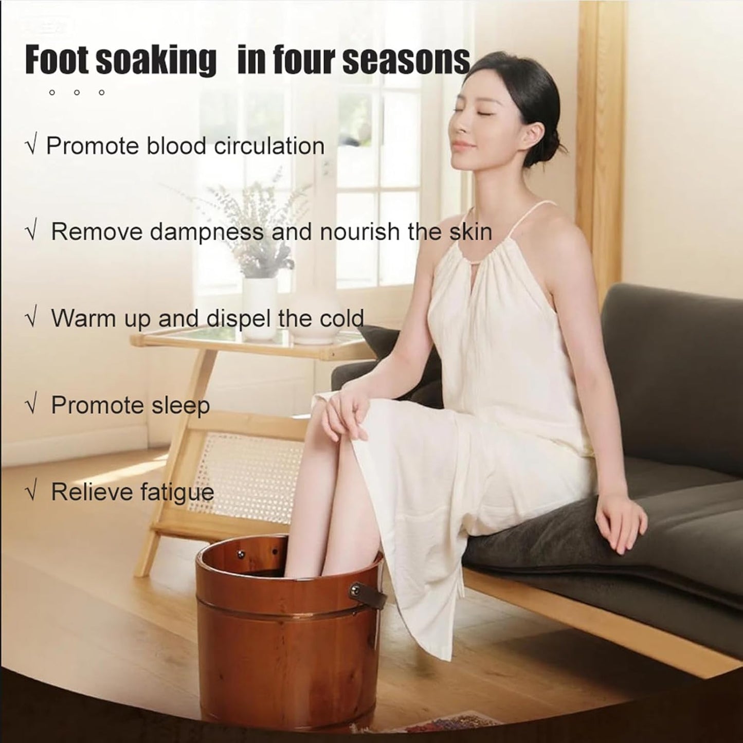 30 Pack Herbal Foot Soak Bags -Natural Ginger Mugwort Foot Detox Soak ,Body care herbal package Soothes Tired ,Chinese Herbal Foot Bath Spa Gift for Men & Women艾草生姜中药泡脚包 (32 Ounce (Pack of 1), 24)