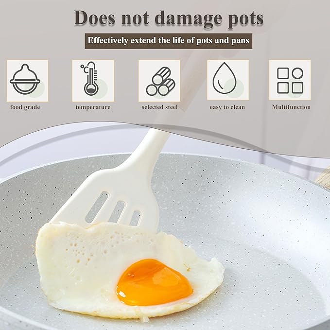 12PCS Camping Accessories Kitchen Cooking Utensils Set - Portable Outdoor Camp Cookware Set, Silicone Camper Essentials Gear Must Have Supplies for Travel RV BBQ Grill Picnic Hiking