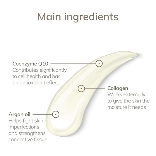 Recovery Night Cream | Q10 Cream with Collagen & Argan Oil | Moisturizing, Anti-Wrinkle Night Cream | Vegan Formula | Complements SmartAppGuided™ Devices | For Men, Women & All Genders