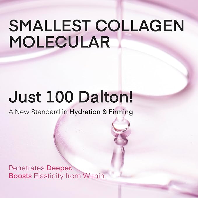 Collagen Night Wrapping Peel-Off Mask: Korean Face Mask for Elasticity, Hydrating & Glow - 100Dalton Smallest Molecular Collagen for Glass Skin - Dermatologist Tested All Skin Types 3.4 FL OZ / 100mL