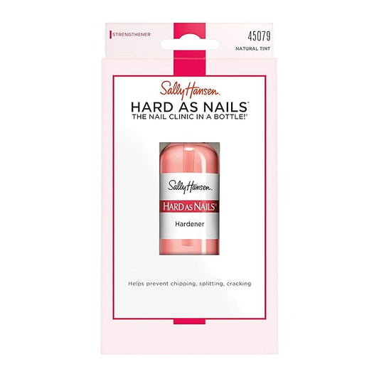 Sally Hansen Hard As Nails®, Natural Tint, Nail Strengthener, Nail Protectant