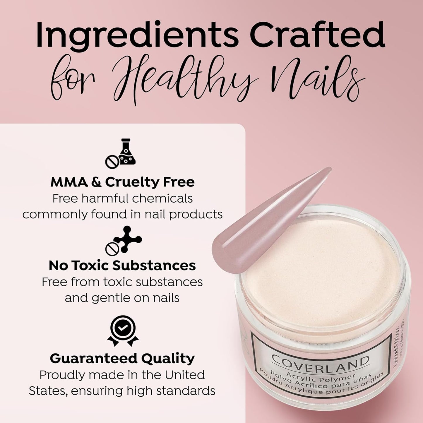 Coverland Acrylic Powder 3.5oz "Double Trouble" - Limited Edition