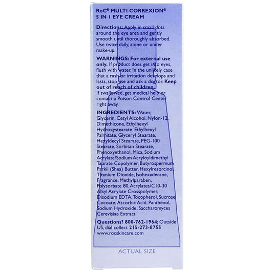 ROC Multi Correxion 5-in-1 Eye Cream, 0.5 oz (Pack of 2)