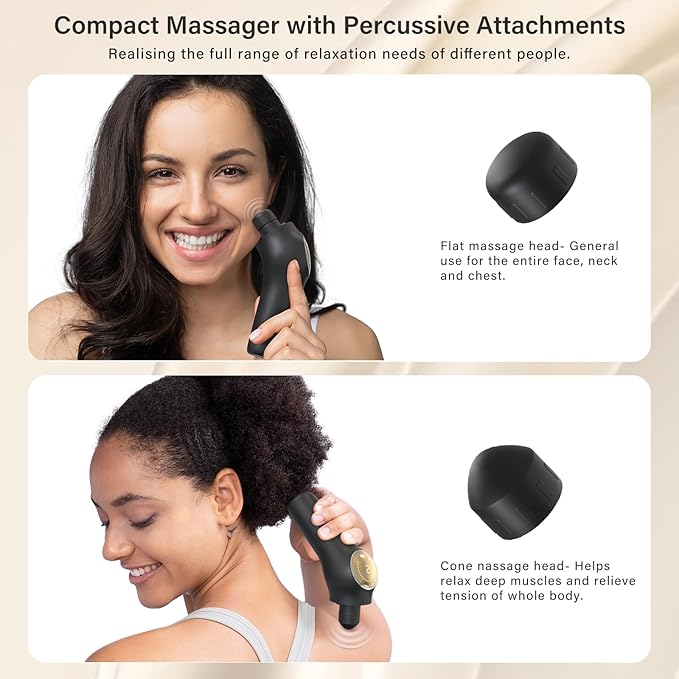 Facial Device, Rechargeable Facial Roller Massager, Portable Facial Kit with Red Light for Skin Care, Waterproof Face Massager with Cleaning Function