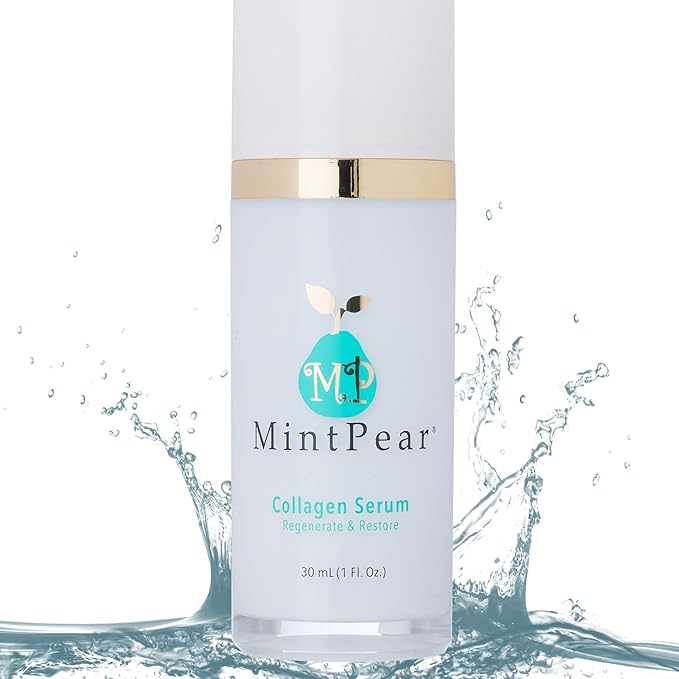 Collagen Peptides Serum 30ml - Anti-Aging Tri-Peptide Firming Serum for Wrinkles & Fine Lines Reduction, Skin Elasticity & Texture Improvement