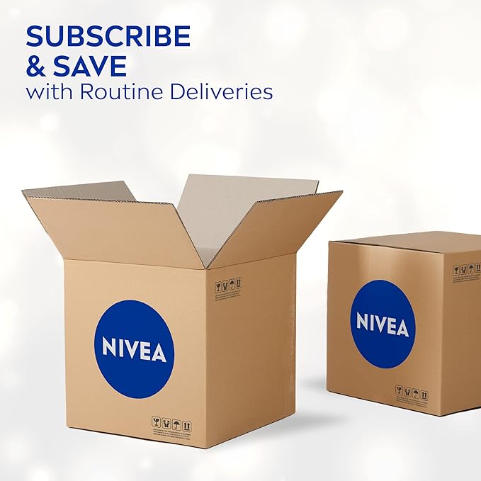 NIVEA Shea Nourish Body Lotion with Deep Nourishing Serum and Shea Butter, 48-Hour Moisturizing Body Lotion for Dry Skin, Nourishes and Smooths Dry Skin, 16.9 Fl Oz Pump Bottle