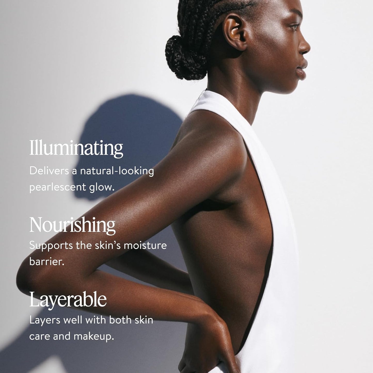 goop Beauty Glow Skin Highlighter Stick | Multi-Use Highlighter with Pearlescent Glow | Amino Acid & Micropearl Blend | Makeup and Skincare | Sunny: Cool-Toned Bronze | 0.28 oz