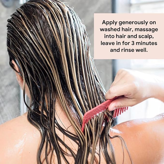 | Nourish Collection Argan Volume Mask, Infused with Black Truffle Extract, Lightweight Thickening & Volumizing Hair Mask, Restores Vitality & Builds Body, Paraben Free, Sulfate Free, 16.9 Fl Oz