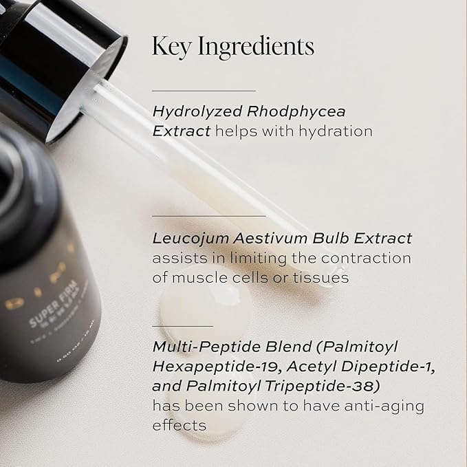 DIME Beauty TBT Cream (1.7 oz) + TBT Serum (1.7oz) + Super Firm Facial Serum (0.50 oz)