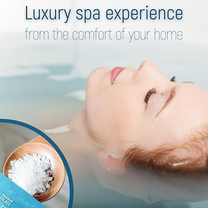 Magnesium Flakes for Bath - Magnesium Chloride Flakes - Dead Sea Salts for Soaking, 3.0 LBS