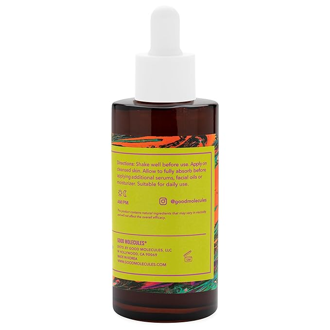 Good Molecules Discoloration Correcting Serum - Tranexamic Acid Ester Salt and Niacinamide for Dark Spots, Sun Damage, and Age Spots - Skincare Face