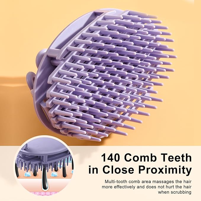 Hotodeal Scalp Massager,Hair Scalp Scrubber Reduces Oil and Dandruff,Scalp Brush Promotes Hair Growth with Long-Term Use,Suitable for Many Hair Types