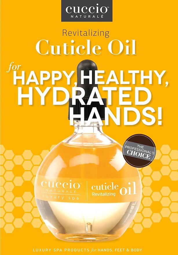 Cuccio Revitalize Cuticle Oil, Milk and Honey,Super-Penetrating - Nourish, Soothe & Moisturize 2.5 Ounce (1)