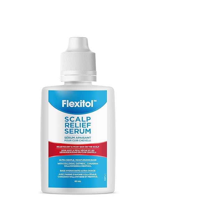 Flexitol Scalp Relief Serum for Itchy Scalp with 2% Colloidal Oatmeal, 2 Ounce