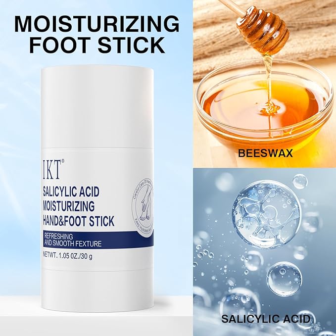 Professional Repair Heel Balm Stick for dry cracked feet treatment, intensive foot repair, moisturizes heels, deeply moisturizes and softens feet, refreshingly smooth non-greasy texture
