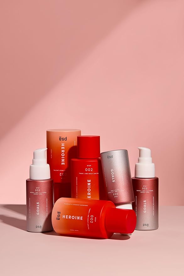 PSA - GOALS Multi Acid & Probiotics Night Serum | BHA & PHA, Probiotics, White & Green Tea Complex | Suitable for All Skin Types (1 oz | 30 mL)