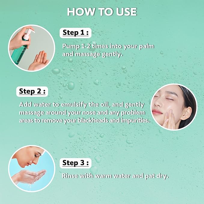 Ginseng Cleansing Oil, Facial Cleansing & Makeup Remover for Adults, Moisturizing, Blackhead Cleanser, Suitable for All Skin Type, Natural Ingredients, Vitamin E, 5 Fl. Oz, 1 Count