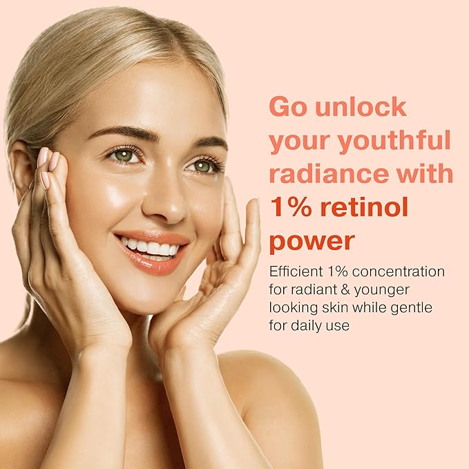 Retinol Serum for Face 2OZ + Vitamin C Face Serum 2OZ