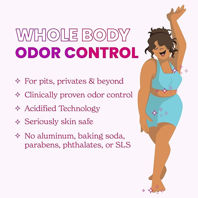 Lume Skin Care Gift Set for Women, Whole Body Deodorant Starter Pack -Smooth Solid Stick, Invisible Cream Tube, Acidified Body Wash Mini & Deodorant Wipes -Aluminum Free Odor Control (Clean Tangerine)